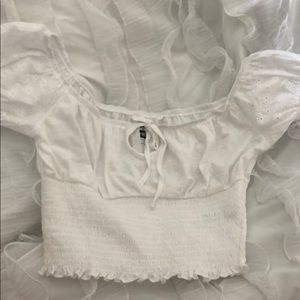 Pac Sun Off the Shoulder Crop Top